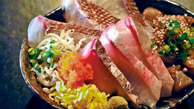 【朝食付】＼海鮮丼＆寿司もおかわり自由／市場直送とれたて鮮魚と九州のうまいものブッフェプラン
